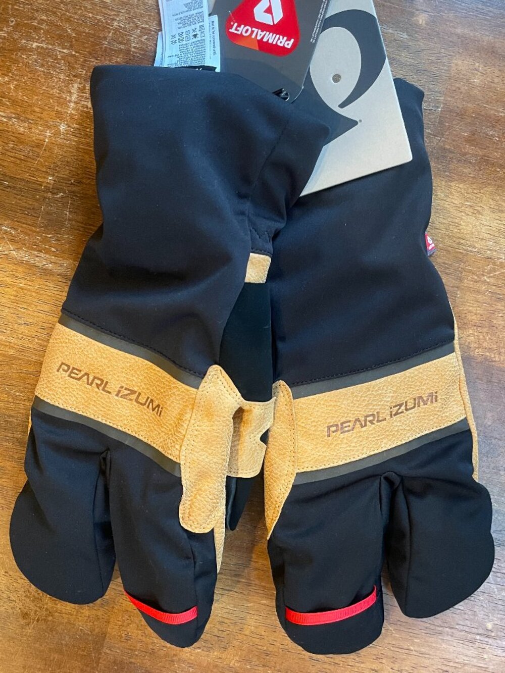 Pearl Izumi Amfib Lobster Gel Cycling Gloves XL black/brown